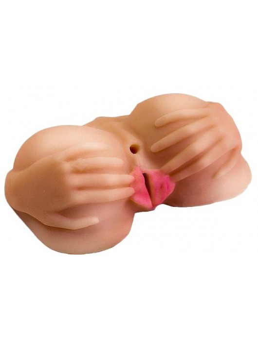 Вагина с виброяйцом на выносным пульте управления вибрацией - LOVETOY (А-Полимер) - в Новокуйбышевске купить с доставкой