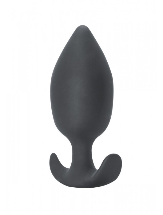 Серая анальная пробка Insatiable - 10,5 см. - Lola Games