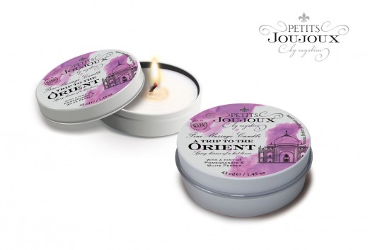 Массажная свеча Petits Joujoux Orient с ароматом граната и белого перца - 33 гр. - MyStim - купить с доставкой в Новокуйбышевске