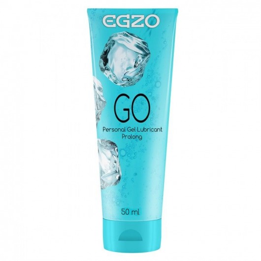 Пролонгирующий лубрикант на водной основе Egzo Go - 50 мл. - EGZO - купить с доставкой в Новокуйбышевске