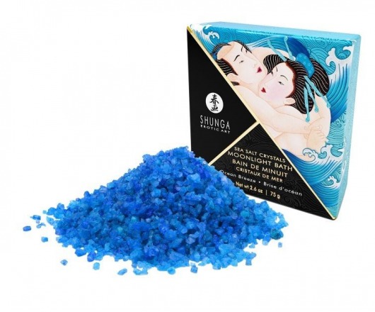 Соль для ванны Bath Salts Ocean Breeze с ароматом морской свежести - 75 гр. -  - Магазин феромонов в Новокуйбышевске