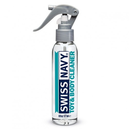 Очищающий спрей для игрушек и тела Swiss Navy Toy   Body Cleaner - 177 мл. - Swiss navy - купить с доставкой в Новокуйбышевске