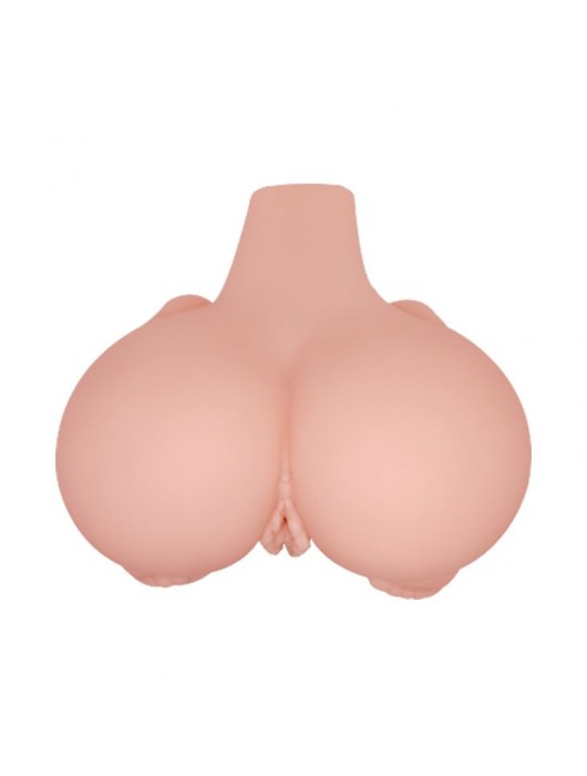 Реалистичная попка с 2 любовными тоннелями и вибрацией - Baile - в Новокуйбышевске купить с доставкой