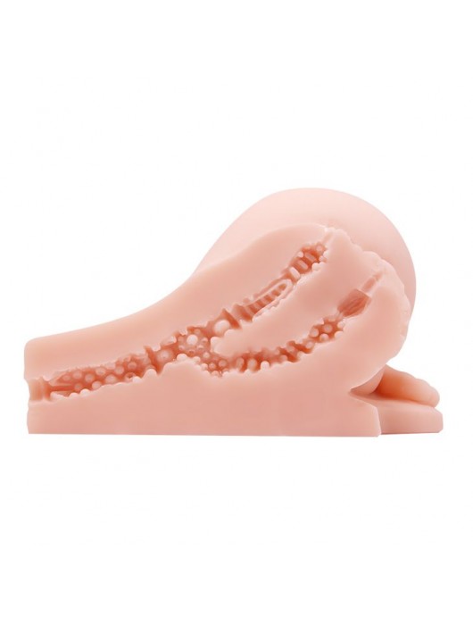 Реалистичная попка с 2 любовными тоннелями и вибрацией - Baile - в Новокуйбышевске купить с доставкой