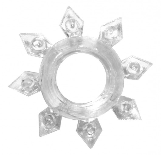 Прозрачное эрекционное кольцо Rings Gear - Lola Games - в Новокуйбышевске купить с доставкой