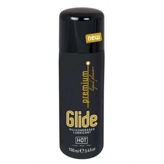 Интимный гель на силиконовой основе Premium Glide - 100 мл. - HOT - купить с доставкой в Новокуйбышевске
