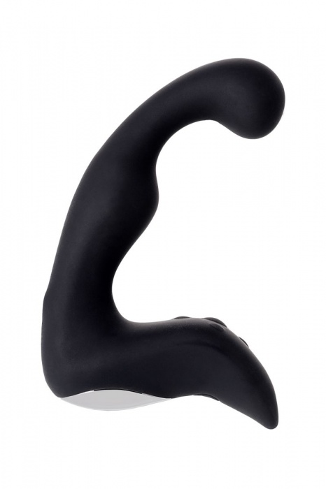 Чёрный изогнутый вибростимулятор простаты Erotist - Erotist Adult Toys - в Новокуйбышевске купить с доставкой