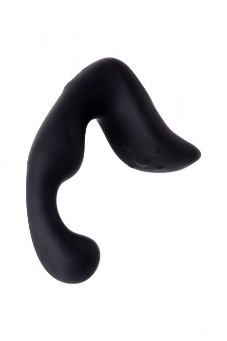 Чёрный изогнутый вибростимулятор простаты Erotist - Erotist Adult Toys - в Новокуйбышевске купить с доставкой