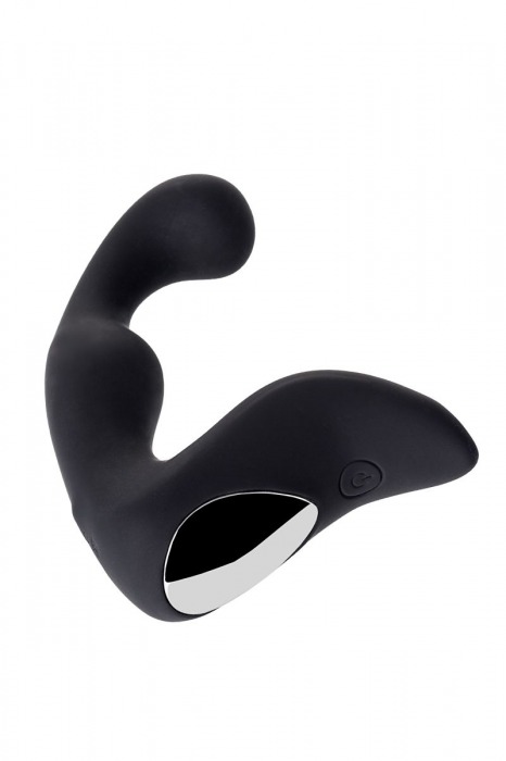Чёрный изогнутый вибростимулятор простаты Erotist - Erotist Adult Toys - в Новокуйбышевске купить с доставкой