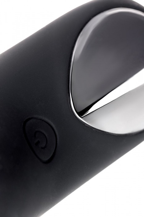 Чёрный изогнутый вибростимулятор простаты Erotist - Erotist Adult Toys - в Новокуйбышевске купить с доставкой