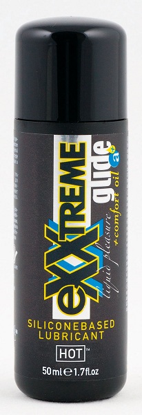 Смазка  на силиконовой основе для анального секса Exxtreme Glide - 50 мл. - HOT - купить с доставкой в Новокуйбышевске