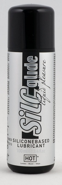 Интимная смазка на силиконовой основе SILK Glide - 100 мл. - HOT - купить с доставкой в Новокуйбышевске