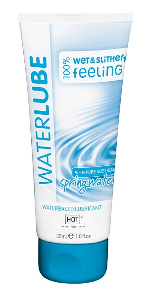 Гель-смазка на основе чистой родниковой воды WaterLube - 30 мл. - HOT - купить с доставкой в Новокуйбышевске
