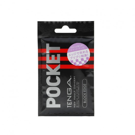 Карманный мастурбатор BLOCK EDGE - Tenga - в Новокуйбышевске купить с доставкой