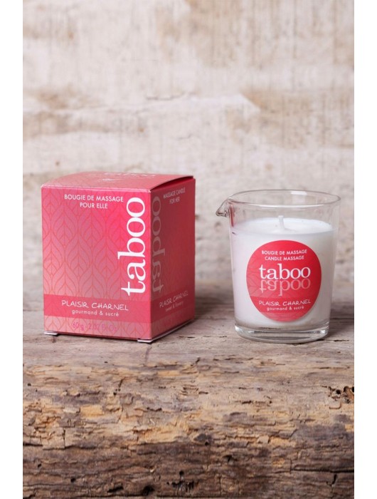 Массажное аромамасло с афродизиаками для женщин RUF Taboo Plaisir charnel - 60 гр. - RUF - купить с доставкой в Новокуйбышевске
