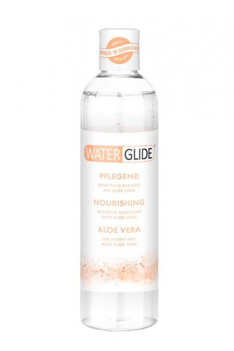 Лубрикант на водной основе с алоэ вера NOURISHING - 300 мл. - Waterglide - купить с доставкой в Новокуйбышевске