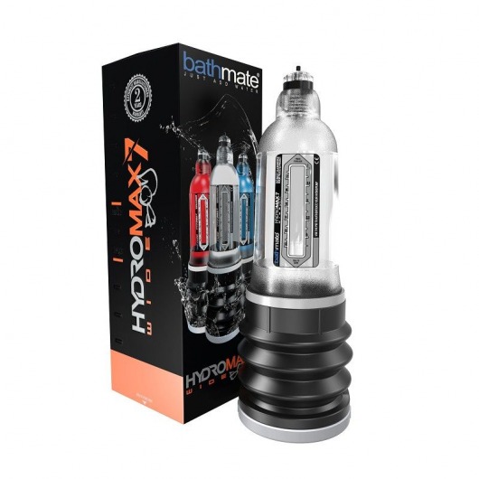 Прозрачная гидропомпа HydroMAX7 Wide Boy - Bathmate - в Новокуйбышевске купить с доставкой