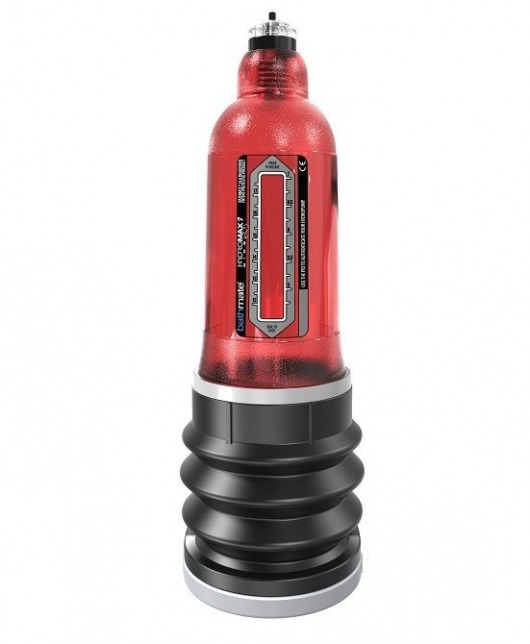 Красная гидропомпа HydroMAX7 Wide Boy - Bathmate - в Новокуйбышевске купить с доставкой