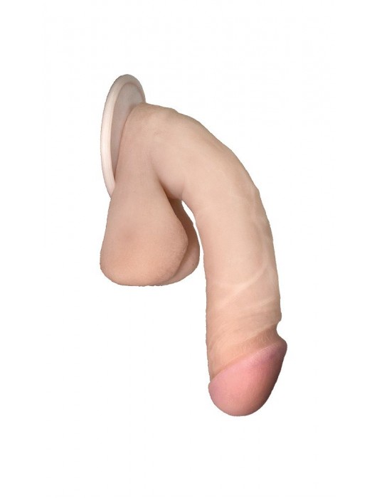 Сувенирный фаллос на присоске 03 - 17 см. - LOVETOY (А-Полимер) - купить с доставкой в Новокуйбышевске