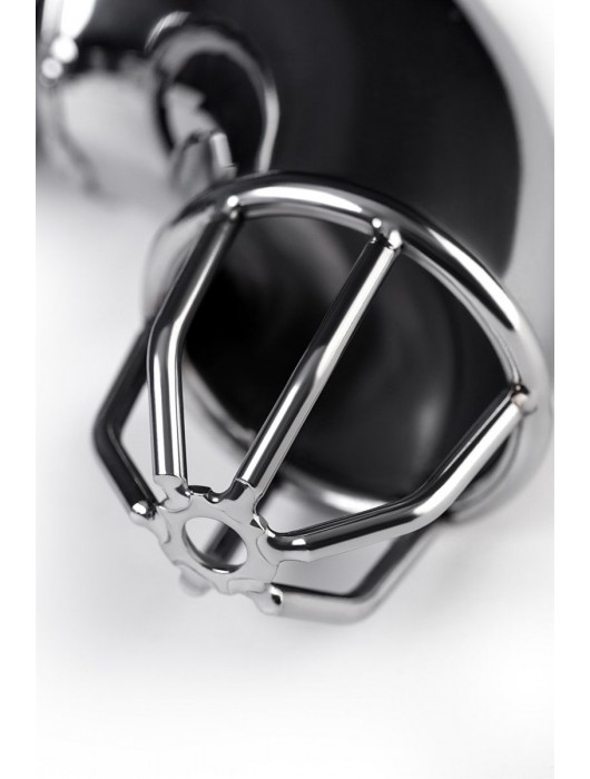 Серебристый мужской пояс верности TOYFA Metal - ToyFa - купить с доставкой в Новокуйбышевске