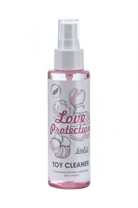 Гигиенический антисептический лосьон Toy cleaner - 110 мл. - Lola Games - купить с доставкой в Новокуйбышевске