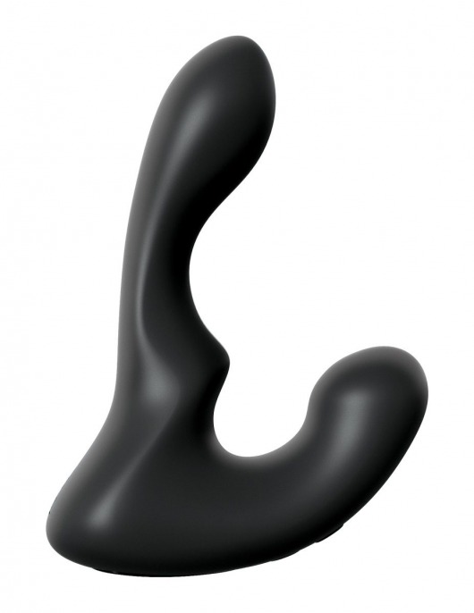 Черный анальный вибростимулятор P-Spot Milker - 14 см. - Pipedream - в Новокуйбышевске купить с доставкой