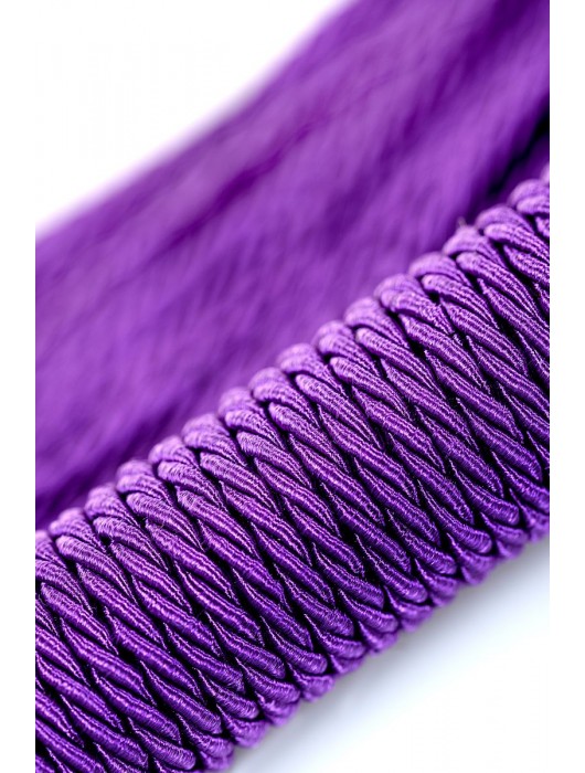 Сиреневый флоггер из веревки Theatre - 48,5 см. - ToyFa - купить с доставкой в Новокуйбышевске