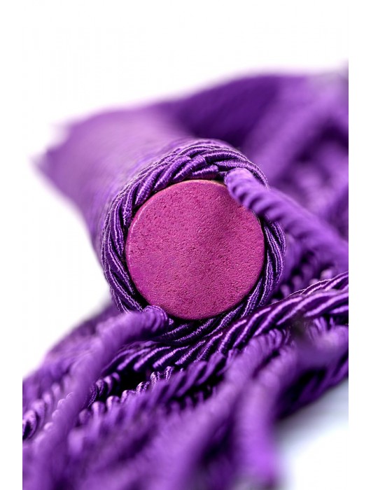 Сиреневый флоггер из веревки Theatre - 48,5 см. - ToyFa - купить с доставкой в Новокуйбышевске