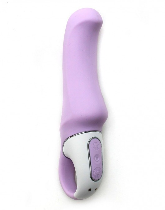 Сиреневый вибратор Charming Smile - 18,5 см. - Satisfyer