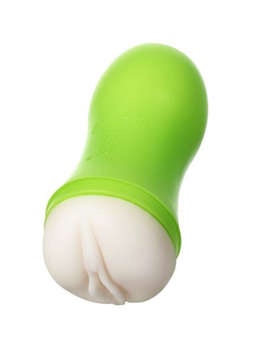 Мастурбатор-вагина A-Toys в зеленой колбе - A-toys - в Новокуйбышевске купить с доставкой