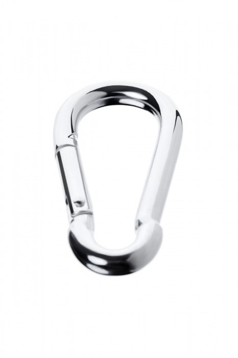 Серебристый карабин TOYFA Metal - ToyFa - купить с доставкой в Новокуйбышевске