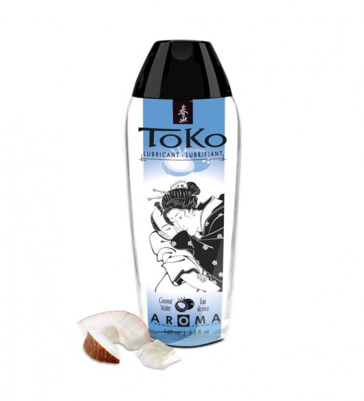 Интимный гель TOKO Cononut Water с ароматом кокоса - 165 мл. - Shunga - купить с доставкой в Новокуйбышевске