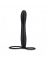 Черная насадка на пенис для двойной стимуляции Mojo BlackJack - 15 см. - Seven Creations - в Новокуйбышевске купить с доставкой