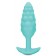 Мятный рельефный анальный виброплаг Bump - 13,5 см. - b-Vibe