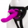 Лиловый страпон Rechargeable Vibrating Strap-On Harness Set - 17,6 см. - Happy Rabbit купить в Новокуйбышевске с доставкой в Orgasmix.ru Лиловый страпон Rechargeable Vibrating Strap-On Harness Set - 17,6 см. - Happy Rabbit - купить с доставкой в Новокуйбышевске