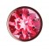 Пробка цвета розового золота с малиновым кристаллом Diamond Ruby Shine L - 8,3 см. - Lola Games - купить с доставкой в Новокуйбышевске