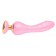 Розовый вибростимулятор SANYA - 18,5 см. - Shunga купить в Новокуйбышевске с доставкой в Orgasmix.ru Розовый вибростимулятор SANYA - 18,5 см. - Shunga