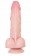 Телесный реалистичный фаллоимитатор My Dainty - 20,5 см. - ToyFa купить с доставкой в интернет-магазине Orgasmix в Новокуйбышевске Телесный реалистичный фаллоимитатор My Dainty - 20,5 см. - ToyFa