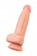 Телесный фаллоимитатор York - 20 см. - ToyFa