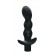 Чёрный анальный вибромассажёр Naughty - 14,5 см. - Lola Games в Новокуйбышевске Чёрный анальный вибромассажёр Naughty - 14,5 см. - Lola Games